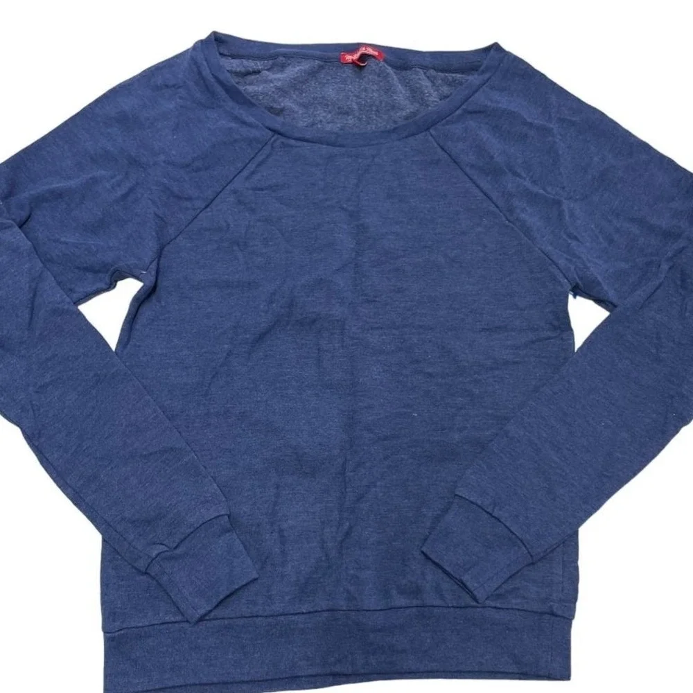 Mitchell & Ness Sweatshirt Women XS Blue Vintage Style Sporty‎ Casual - Picture 2 of 7